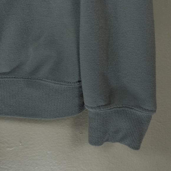 MTV Sage Green Leopard Print Logo Sweatshirt - Picture 5 of 6